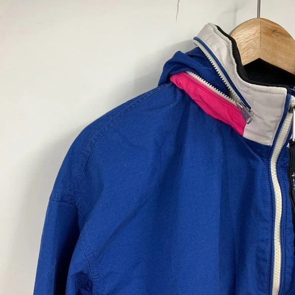 Tommy Hilfiger Women's Anorak‎ Colorblock Pullover Windbreaker Size L - Picture 3 of 15